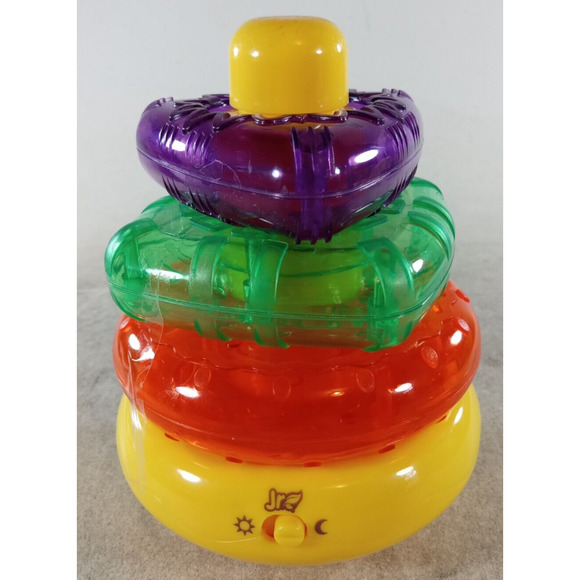 Jr Lighted Rings Toy Musical - Picture 1 of 4
